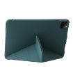 iPad Pro 13 2024 Dark Green TPU Flip Leather Case with Holder - 4