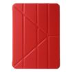 iPad Pro 13 2024 Red TPU Flip Leather Tablet Case with Holder - 2