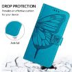 OnePlus Ace 5 Racing Butterfly Leather Phone Case - Blue - 4