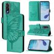 OnePlus Ace 5 Ultra Green Butterfly Embossed Leather Phone Case - 1