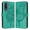 OnePlus Ace 5 Ultra Green Butterfly Embossed Leather Phone Case - 2