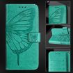 OnePlus Nord 4 5G Green Embossed Butterfly Leather Phone Case - 6