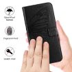 Realme 14 5G/P3 5G India Butterfly Leather Phone Case Black - 5