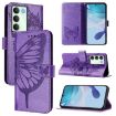 Realme V70/14x Global/C75 5G Butterfly Leather Case Light Purple - 1