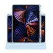 iPad Pro 13 2024 Ice Blue Acrylic 360 Rotation Leather Case - 7