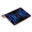 iPad Pro 13 2024 Rose Gold Leather Case - Three-fold Holder Flip Cover - 6
