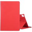 iPad Pro 13 2024 Red Leather Case with 360 Rotation & Holder - 1