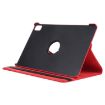 iPad Pro 13 2024 Red Leather Case with 360 Rotation & Holder - 7