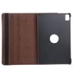 iPad Pro 13 2024 Leather Case with 360 Rotation & Holder - Brown - 4