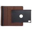 iPad Pro 13 2024 Leather Case with 360 Rotation & Holder - Brown - 5