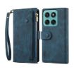 Moto G56 5G ESEBLE Retro Frosted RFID Leather Case - Dark Green - 1