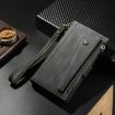 Motorola Edge 5G 2025 ESEBLE Retro Frosted RFID Leather Case Black - 2