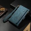 Motorola Edge 5G 2025 Retro Frosted RFID Leather Case Dark Green - 2