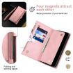Motorola Edge 60 ESEBLE Rose Gold RFID Leather Phone Case Retro Frosted - 5