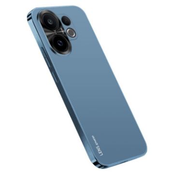 Vivo S30 AG Frosted Electroplating Acrylic Phone Case - Navy Blue - 1