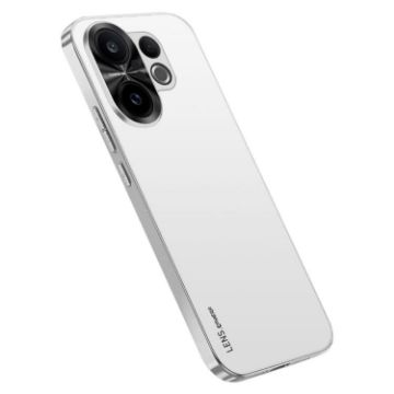 Vivo S30 Pro Mini AG Frosted Electroplating Acrylic Case Silver White - 1