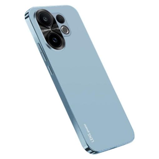 Vivo S30 Pro Mini AG Frosted Electroplating Acrylic Case - Sierra Blue - 1