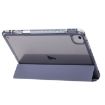 iPad Pro 13 2024 Black Clear Acrylic Leather Tablet Case - 4