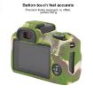 Canon EOS R100 Camouflage Litchi Texture Silicone Protective Case - 4