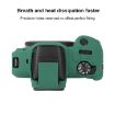 Canon EOS R100 Green Litchi Texture Silicone Protective Case - 5