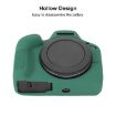 Canon EOS R100 Green Litchi Texture Silicone Protective Case - 6