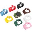 Canon EOS R100 Silicone Protective Case - Glossy Soft Coffee Cover - 8