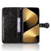 Huawei Pura 80 Pro 5G Leather Phone Case - Honeycomb Dot Texture Black - 4
