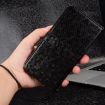 Huawei Pura 80 Pro 5G Leather Phone Case - Honeycomb Dot Texture Black - 6