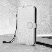 Huawei Pura 80 Ultra 5G Silver Leather Phone Case - Honeycomb Texture - 2