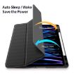 iPad Pro 13 2024 DUX DUCIS TOBY Leather Case with Sleep/Wake (Black) - 3