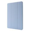 iPad Pro 13 2024 Light Blue Leather Case with Pen Slot - 2