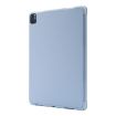 iPad Pro 13 2024 Light Blue Leather Case with Pen Slot - 3