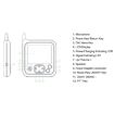 VB607 Baby Monitor with 3.2" LCD Screen Camera (US Plug) - 6