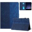 Samsung Galaxy Tab A7 10.4 T500 Blue Embossed Leather Tablet Case - 1