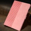 Samsung Galaxy Tab A 10.1 T580 Pink Embossed Leather Tablet Case - 2