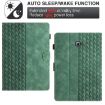 Samsung Galaxy Tab A 10.1 T580 Green Embossed Leather Tablet Case - 6