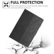 Samsung Galaxy Tab A 8.0 T350 Embossed Leather Tablet Case - Black - 4