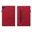 iPad Pro 13 2024 Red Shockproof Leather Tablet Case - 2