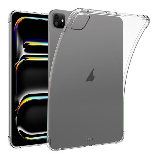 iPad Pro 13 2024 Transparent TPU Shockproof Protective Case - 1