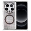 Xiaomi 14 Ultra 6D Carbon Fiber Magsafe Phone Case Titanium Grey - 1