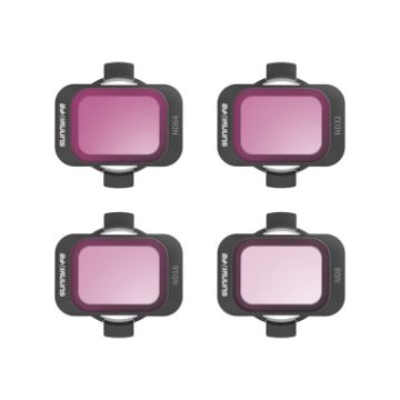 DJI Avata 2 Sunnylife Camera Lens Filter Set ND8/16/32/64 4-in-1 - 1