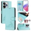 Realme Neo7 Turbo 5G Mint Green RFID Leather Case with Lanyard - 1