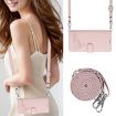 Realme Neo7 Turbo 5G Pink RFID Leather Phone Case with Lanyard - 7