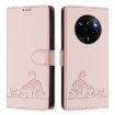 Realme Narzo 80/14 Pro 5G Pink RFID Leather Case with Lanyard - 2