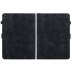 Samsung Galaxy Tab A8 10.5 2022 Lily Embossed Leather Case - Black - 3