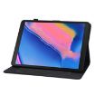 Samsung Galaxy Tab A 8.0 2019 Black Lily Embossed Leather Case - 5
