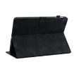 Samsung Galaxy Tab A 8.0 2019 Black Lily Embossed Leather Case - 6