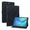 Samsung Galaxy Tab A 9.7 T550 T555 Lily Embossed Leather Case Black - 1