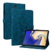 Samsung Galaxy Tab S4 10.5 SM-T830/T835 Lily Embossed Leather Case - 1