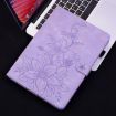Redmi Pad 2/SE 11 2025 Purple Lily Embossed Leather Tablet Case - 2